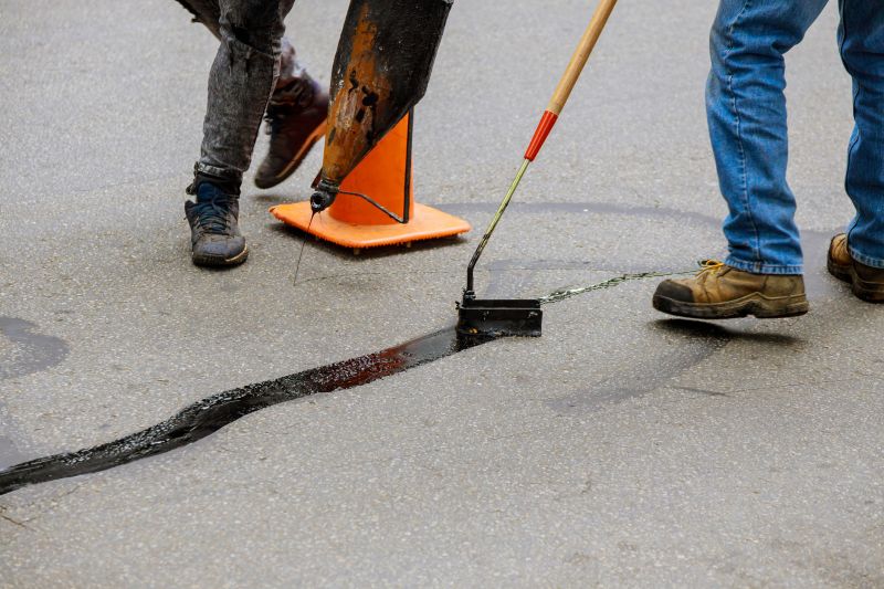 Summer Asphalt Sealing