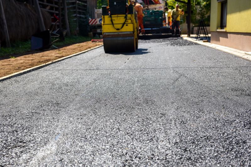 Residential Asphalt Driveway in Progress