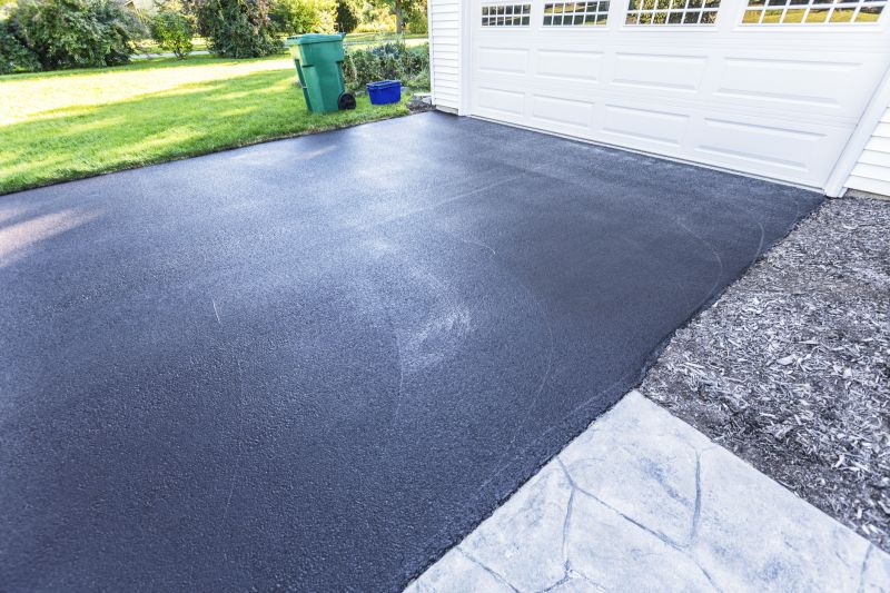 Asphalt Driveway Close-Up